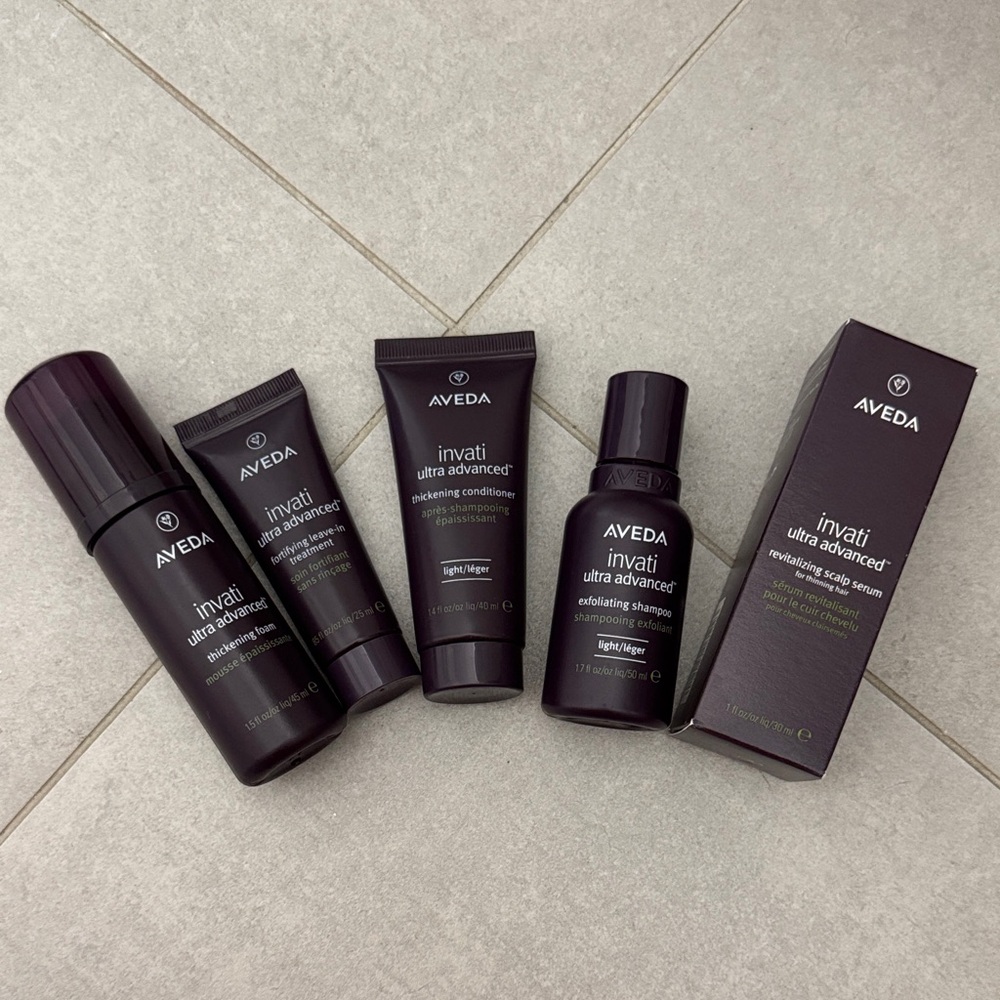 Aveda Invati Advanced Hair Care Collection set bundle brand new